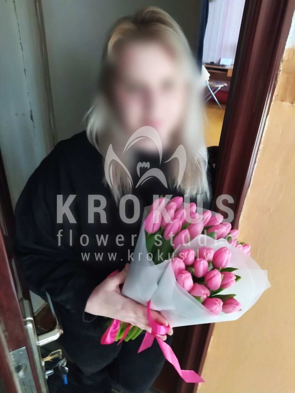 Ziedu piegāde Latvia Jelgava (tulpes)