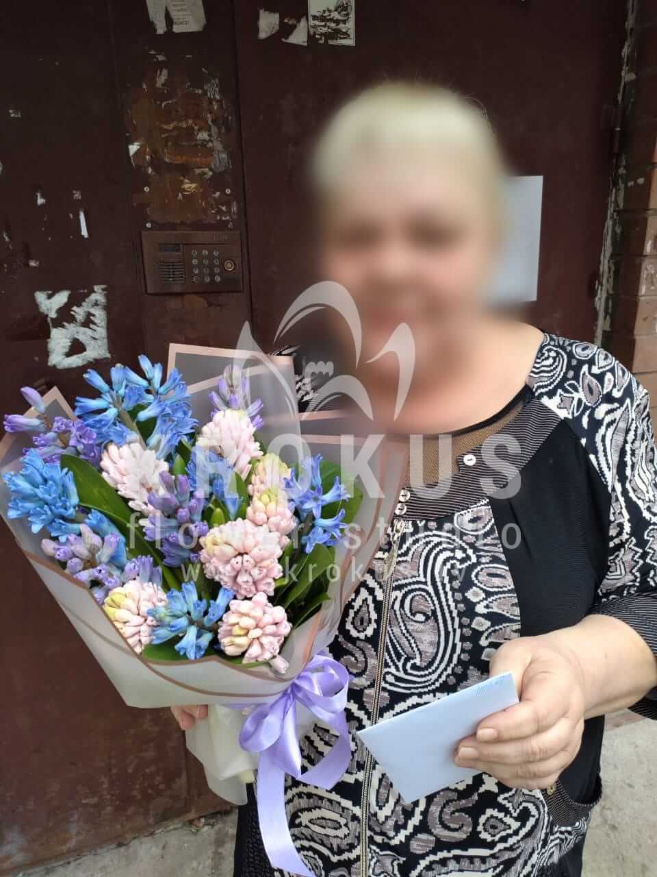 Доставка цветов в город Рига (гиацинтфисташка)