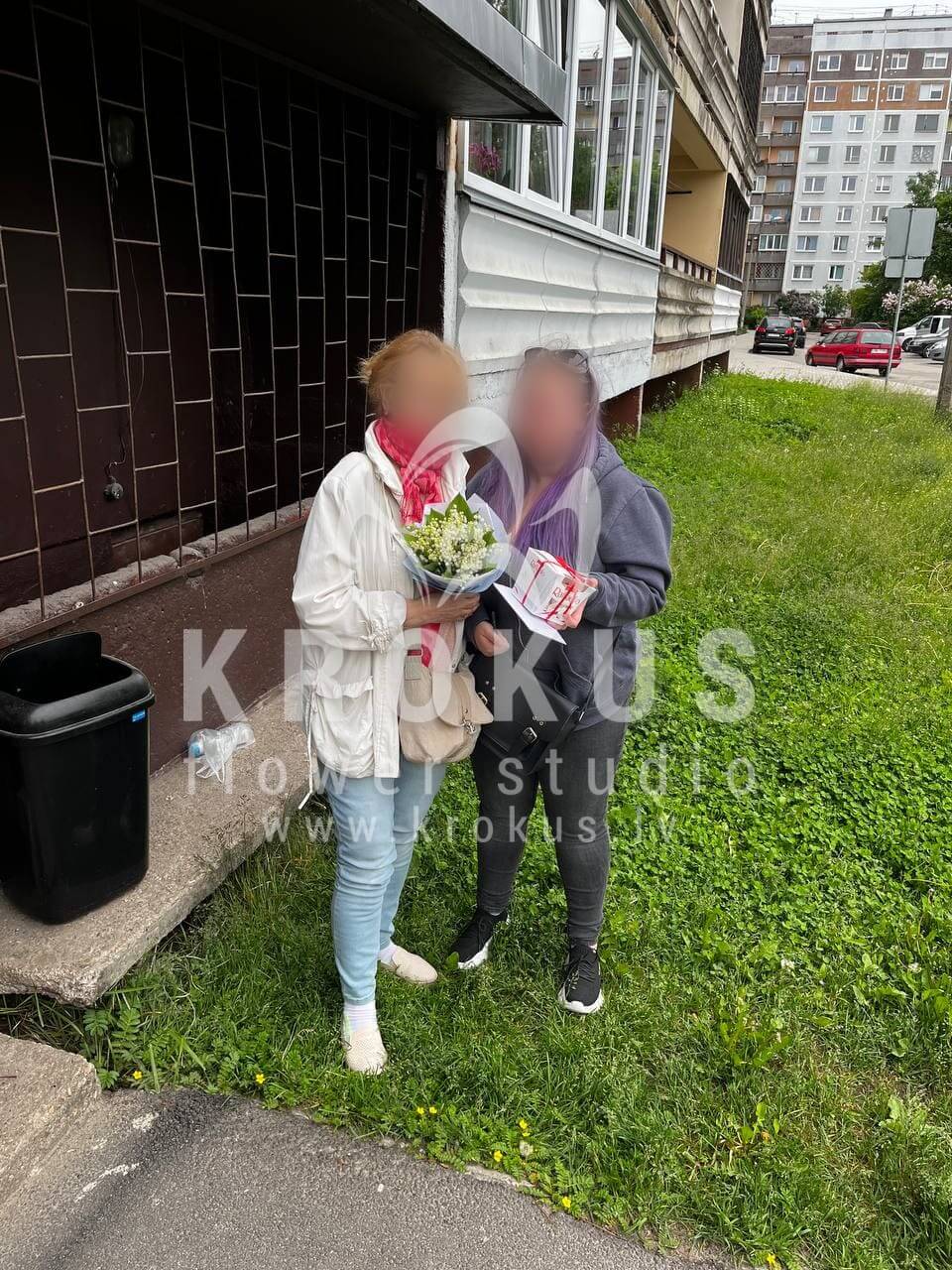 Доставка цветов в город Рига (ландыш)