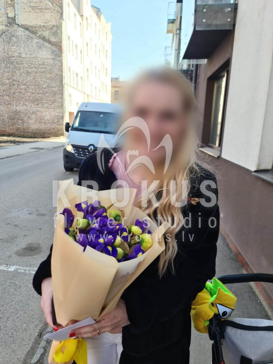 Доставка цветов в город Рига (нарциссирисы)